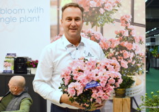 Stefan Laridon met de Cherry Blossom.